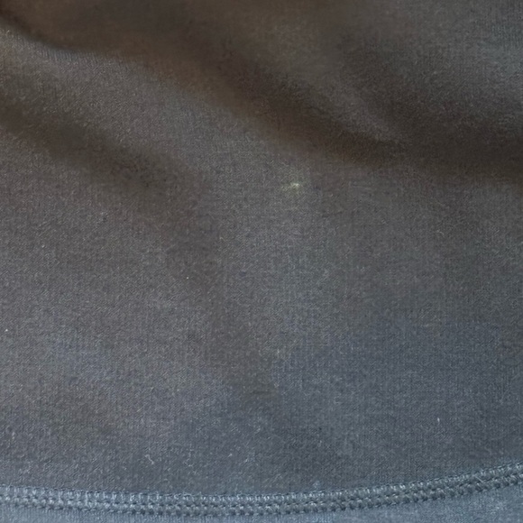 Athleta Cozy Karma Asymmetric Fleece Pullover Sweatshirt Sz Large Black 1/4 Zip - Picture 15 of 15